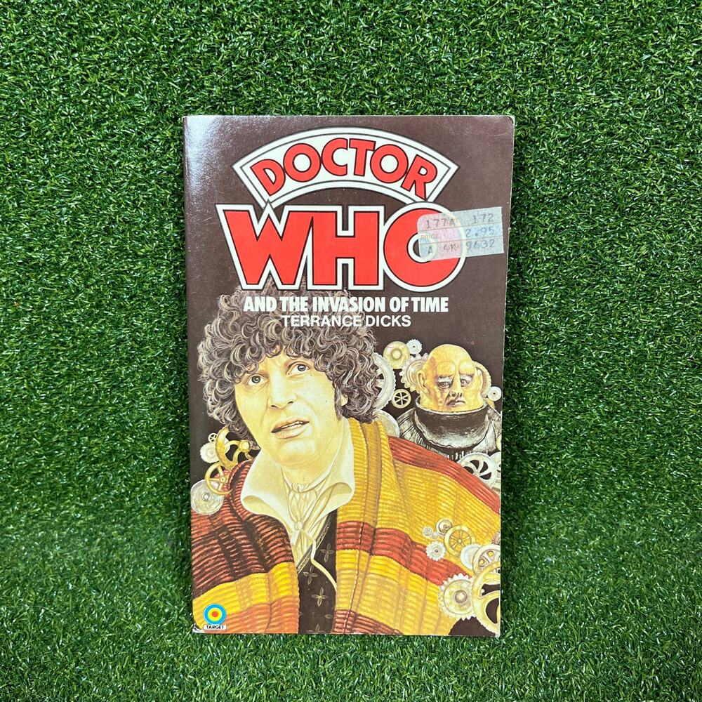 Vintage Paperback Doctor Who And the Invasion of Time by Terrance Dicks